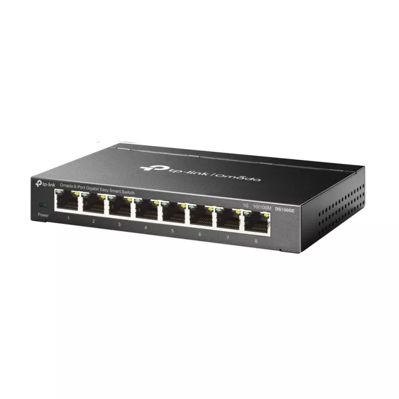 TP-Link Omada DS108GE switch δικτύου unmanaged Gigabit Ethernet (10/100/1000) μαύρο