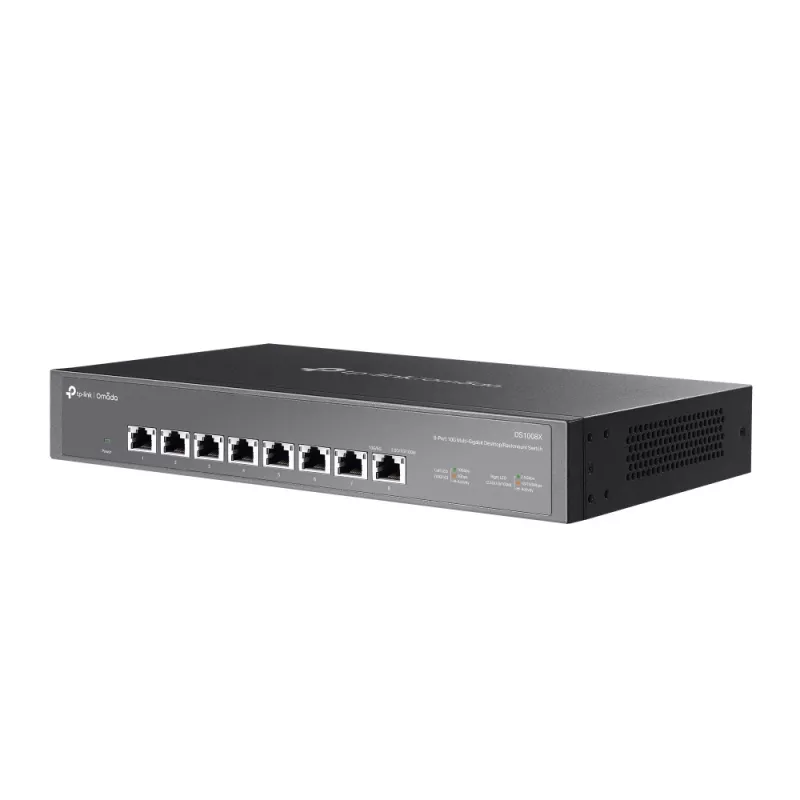 TP-Link Omada DS1008X switch δικτύου unmanaged 10G Ethernet (100/1000/10000) 1U μαύρο