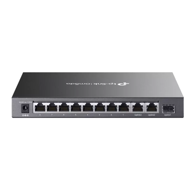TP-Link Omada DS111P switch δικτύου unmanaged Fast Ethernet (10/100) Power over Ethernet (PoE) μαύρο