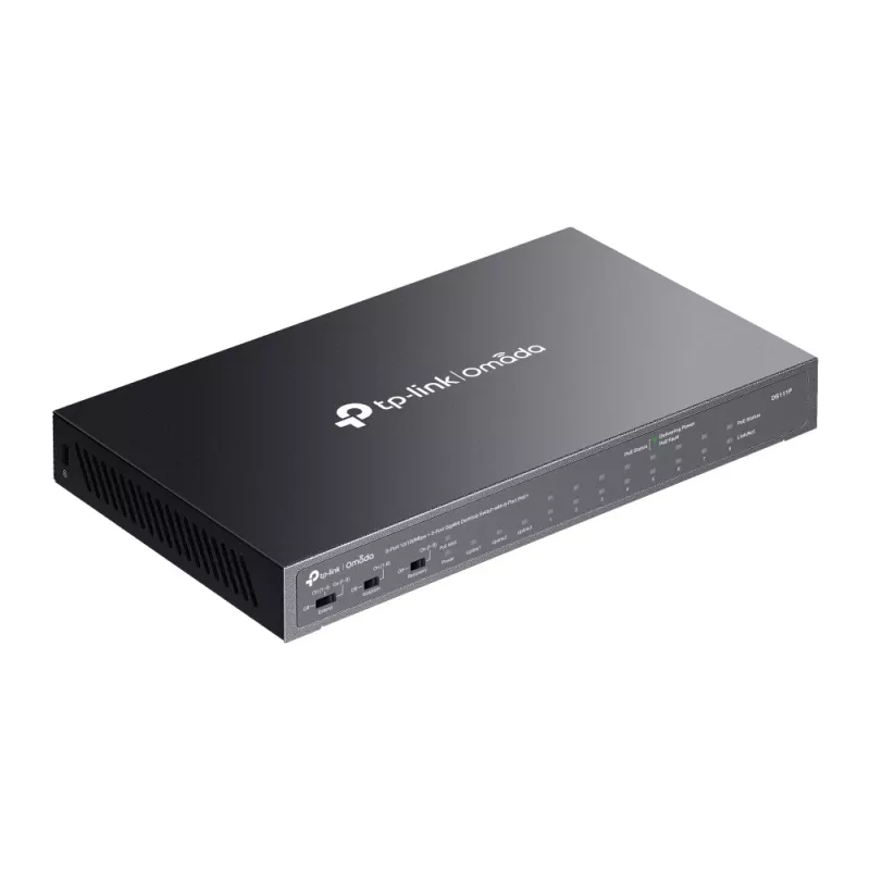 TP-Link Omada DS111P switch δικτύου unmanaged Fast Ethernet (10/100) Power over Ethernet (PoE) μαύρο