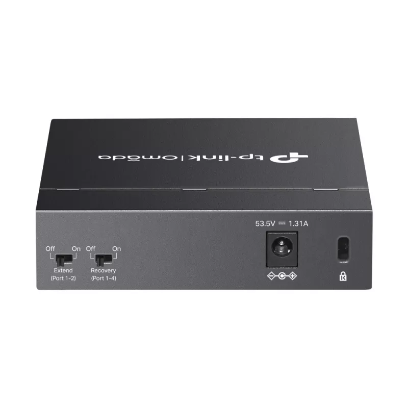 TP-Link Omada DS105GP switch δικτύου unmanaged Gigabit Ethernet (10/100/1000) Power over Ethernet (PoE) μαύρο