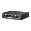 TP-Link Omada DS105GP switch δικτύου unmanaged Gigabit Ethernet (10/100/1000) Power over Ethernet (PoE) μαύρο