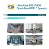 TP-Link Omada AXE11000 access point τοποθέτησης οροφής quad-band WiFi 6E