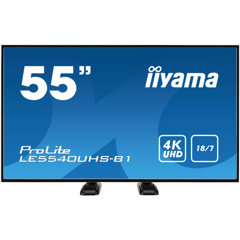 iiyama OSTX40X81 βάση οθόνης/στήριγμα 139,7 cm (55 ίντσες) γραφείου μαύρο