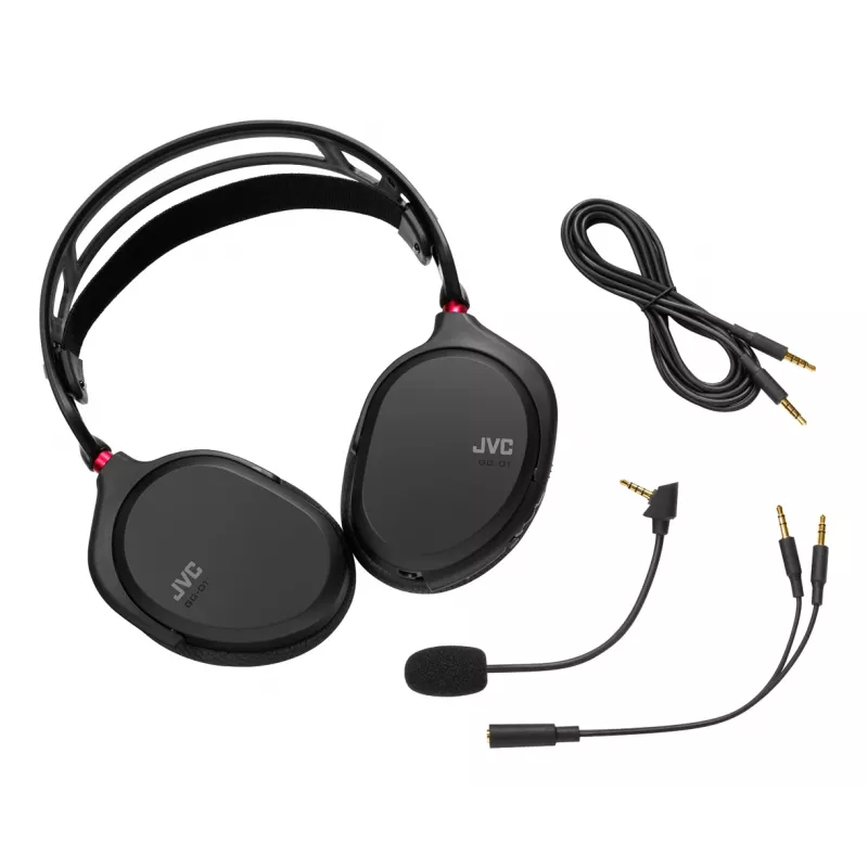 JVC GG-01 Headset Ενσύρματα Head-band Gaming Μαύρα