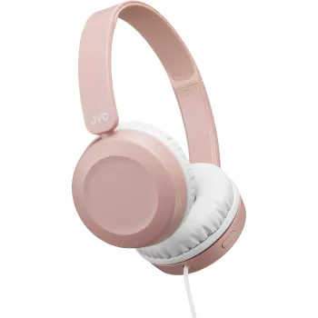 JVC Powerful Sound Ενσύρματα On-Ear Ακουστικά Ροζ, Ενσύρματα, 10 - 26000 Hz, Κλήσεις/Μουσική, 140 g, Headset, Ροζ