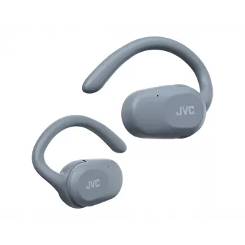 Headset JVC HA-NP40T True Wireless Stereo (TWS) In-Ear Ακουστικά με Άγκιστρο Αυτιού Bluetooth, 20–20000 Hz, 10 m, Γκρι