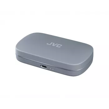 Headset JVC HA-NP40T True Wireless Stereo (TWS) In-Ear Ακουστικά με Άγκιστρο Αυτιού Bluetooth, 20–20000 Hz, 10 m, Γκρι