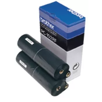 Brother PC-102RF Ταινία Θερμομεταφοράς, Συσκευασία 2 τεμ., Μαύρη