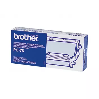 Brother PC-75 Παρελκόμενο φαξ Κασέτα φαξ + μελανοταινία 144 σελίδες μαύρο 1 τεμ.