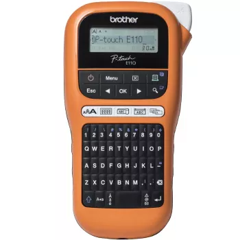 Εκτυπωτής ετικετών Brother PT-E110VP θερμικής εκτύπωσης χρώμα 180 x 180 DPI 20 mm/s TZe QWERTY