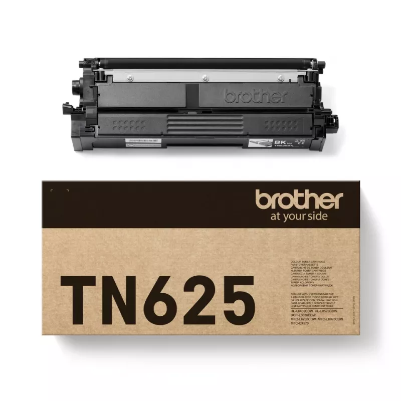 Τόνερ Brother TN-625BK Original μαύρο, 1 τεμάχιο, απόδοση 3000 σελίδες