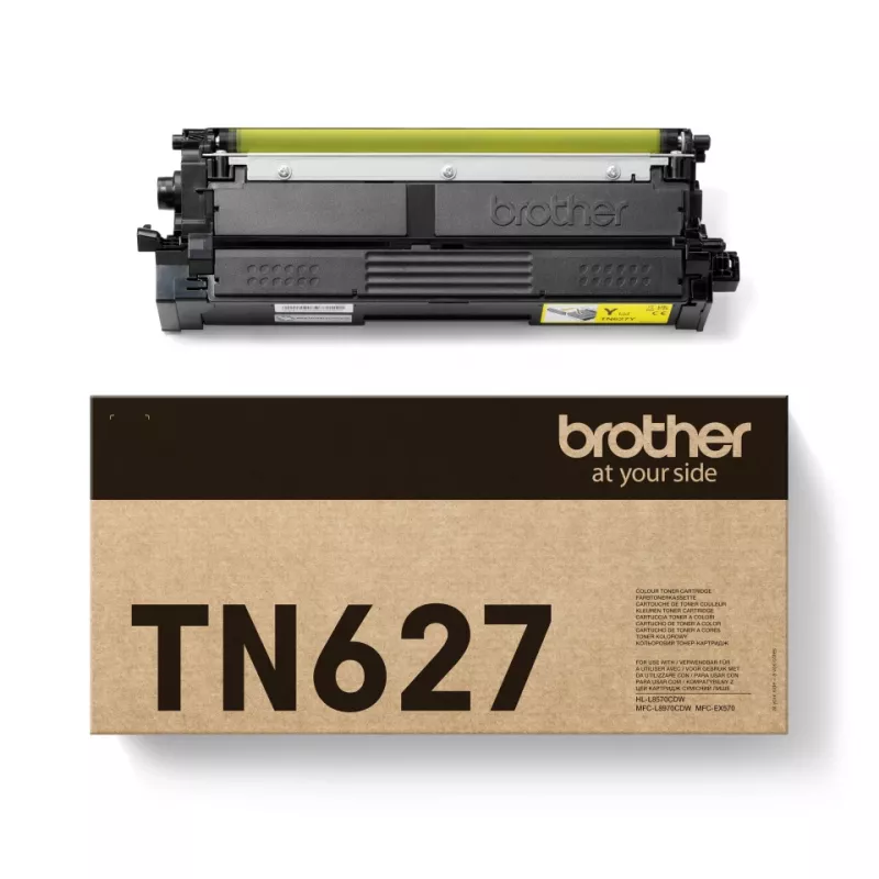 Brother TN-627Y μελανοταινία 1 τεμ. Γνήσιο Κίτρινο