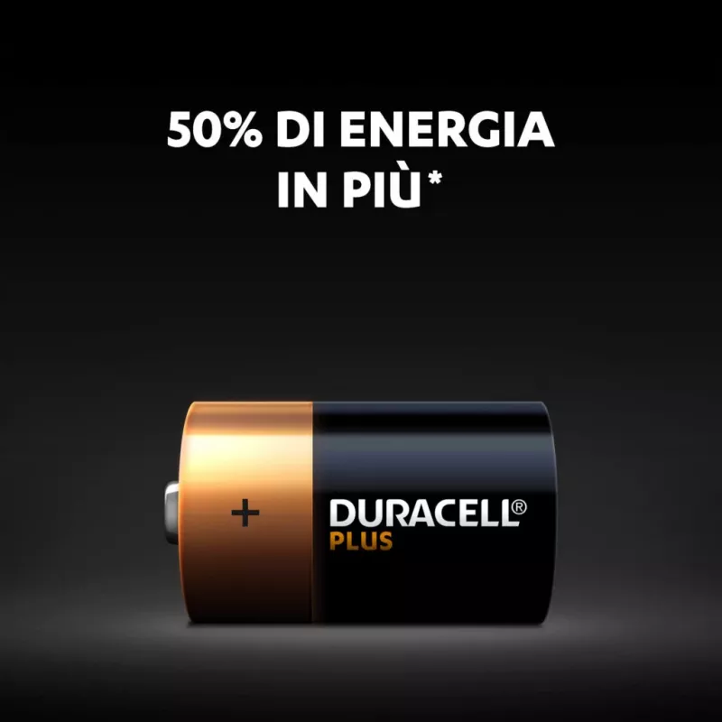 Duracell Plus Μπαταρία μίας χρήσης D Αλκαλική