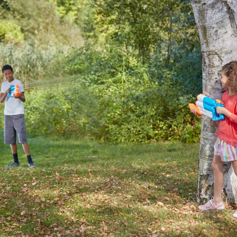 Nerf Super Soaker Twin Tide, Παιχνίδι-όπλο νερού, Πολύχρωμο, 6 ετών