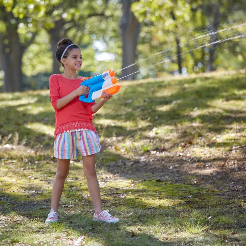 Nerf Super Soaker Twin Tide, Παιχνίδι-όπλο νερού, Πολύχρωμο, 6 ετών