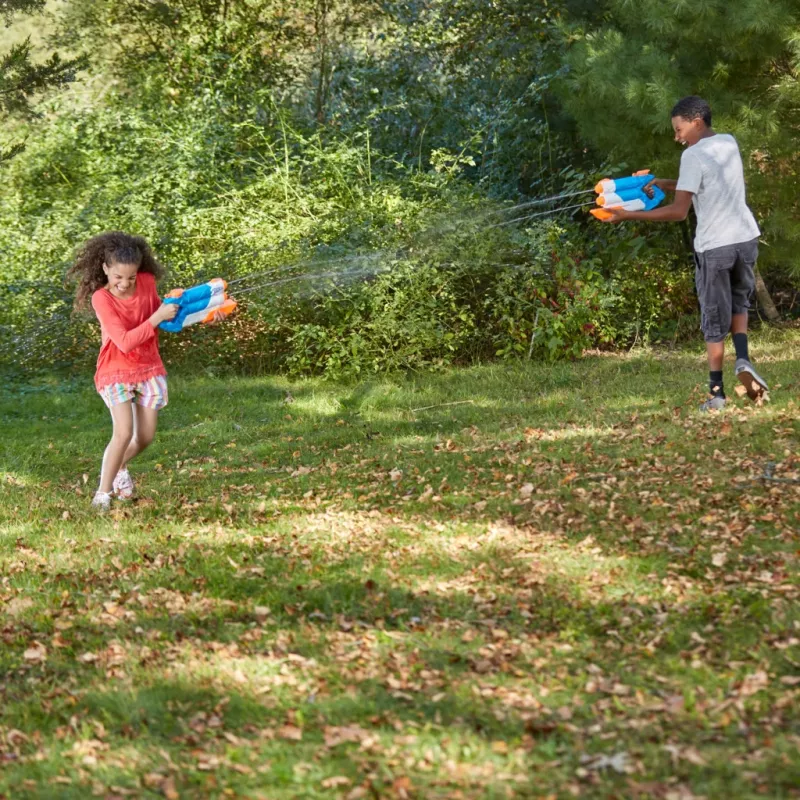 Nerf Super Soaker Twin Tide, Παιχνίδι-όπλο νερού, Πολύχρωμο, 6 ετών