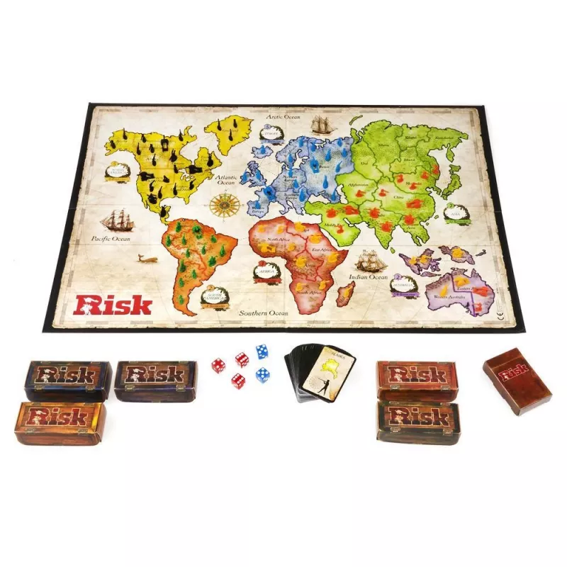 Επιτραπέζιο παιχνίδι Hasbro Gaming Risk War Προτεινόμενη ηλικία 10 ετών
