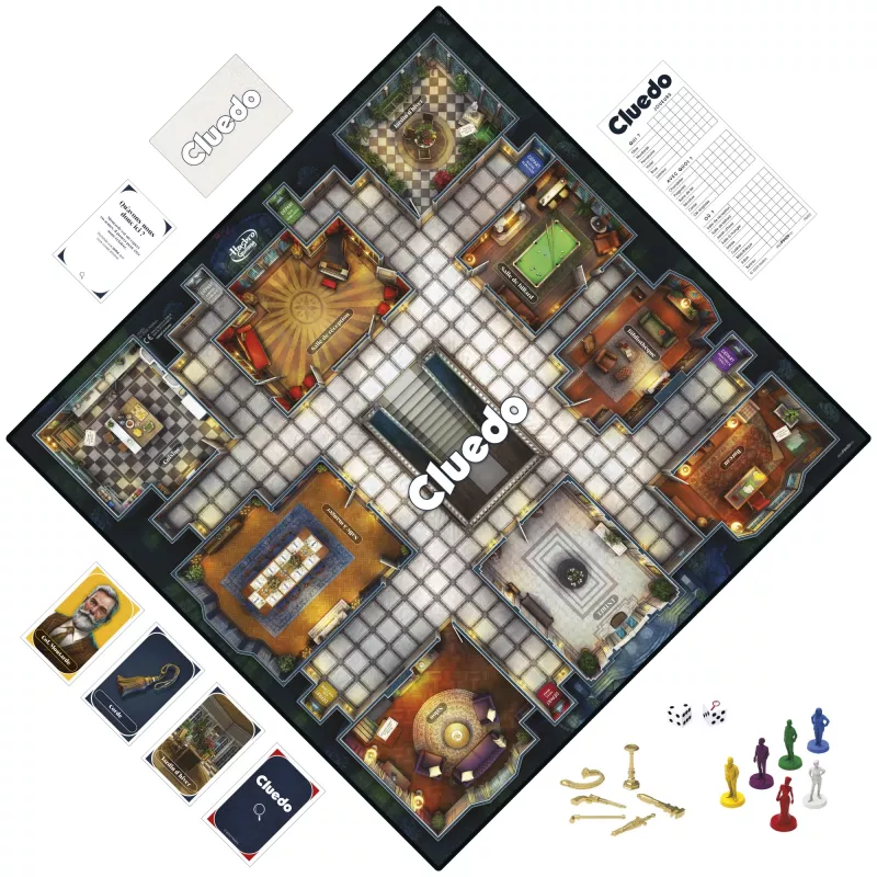 Επιτραπέζιο παιχνίδι Hasbro Gaming Cluedo Detective 8+ 45 min