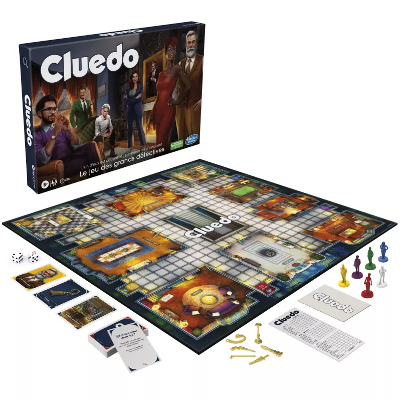 Επιτραπέζιο παιχνίδι Hasbro Gaming Cluedo Detective 8+ 45 min