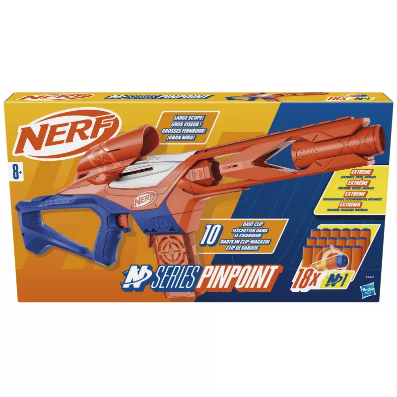 Παιχνίδι blaster NERF Nerf N Series Pinpoint μπλε πορτοκαλί 8+
