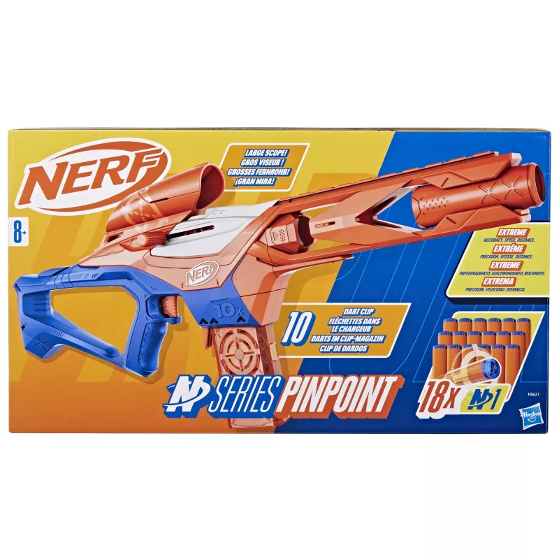 Παιχνίδι blaster NERF Nerf N Series Pinpoint μπλε πορτοκαλί 8+