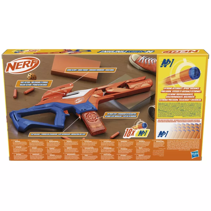 Παιχνίδι blaster NERF Nerf N Series Pinpoint μπλε πορτοκαλί 8+