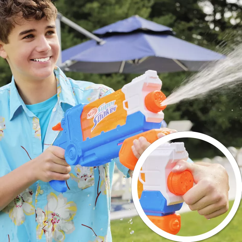 Nerf Super Soaker Flip Fill, παιχνίδι blaster, 6 ετών