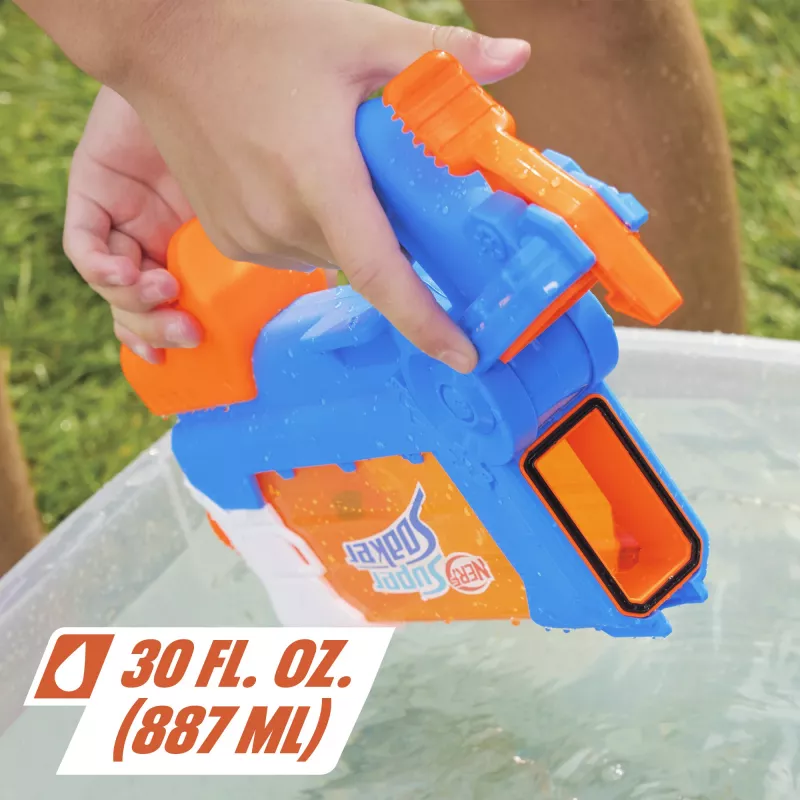 Nerf Super Soaker Flip Fill, παιχνίδι blaster, 6 ετών
