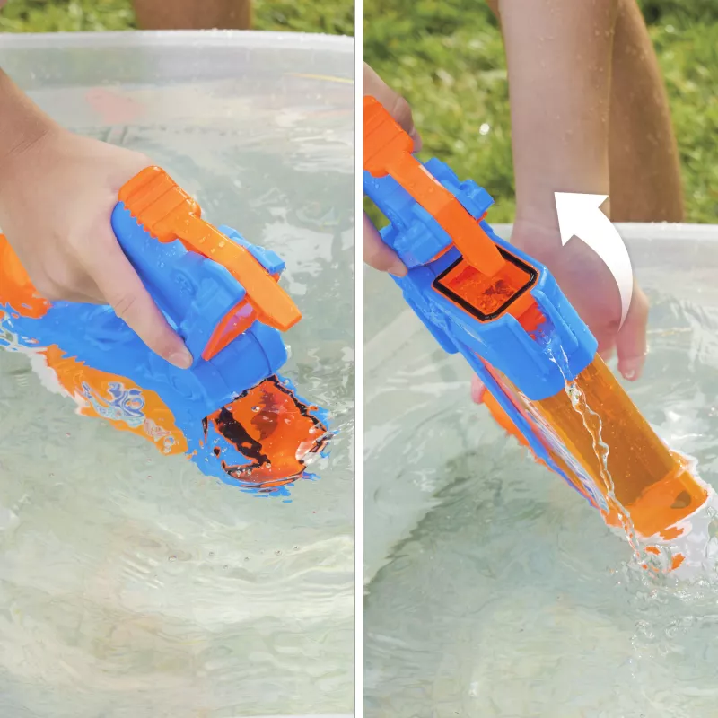 Nerf Super Soaker Flip Fill, παιχνίδι blaster, 6 ετών