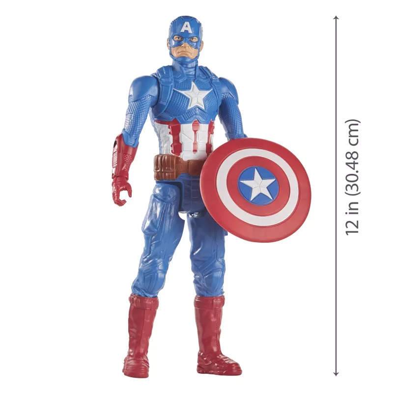 Marvel Avengers Captain America, 4 ετών, μπλε, κόκκινο, λευκό, πλαστικό