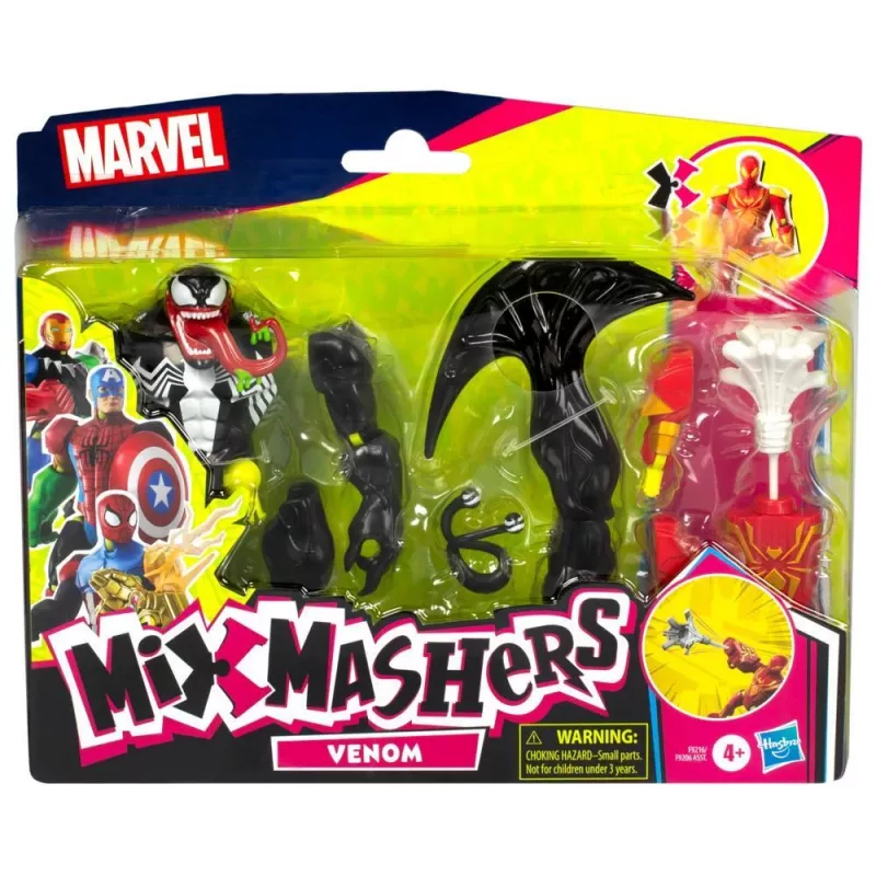 Marvel MixMashers Spider-Man Venom Mix-&-Match, 4 ετών, πολύχρωμο