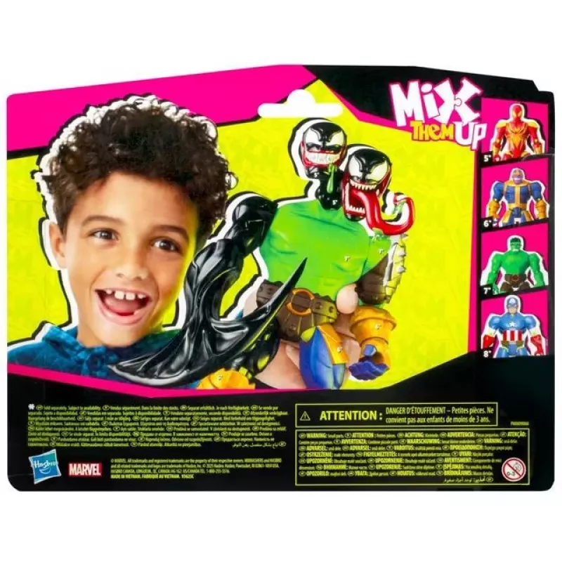 Marvel MixMashers Spider-Man Venom Mix-&-Match, 4 ετών, πολύχρωμο