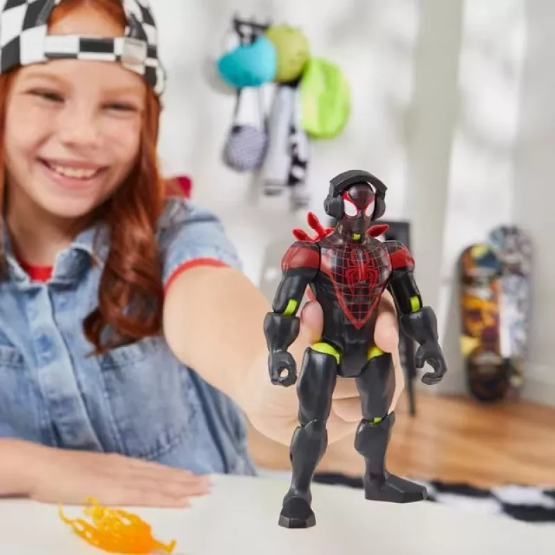 Marvel MixMashers Miles Morales Spider-Man Mix-And-Match, 4 ετών, πολύχρωμο
