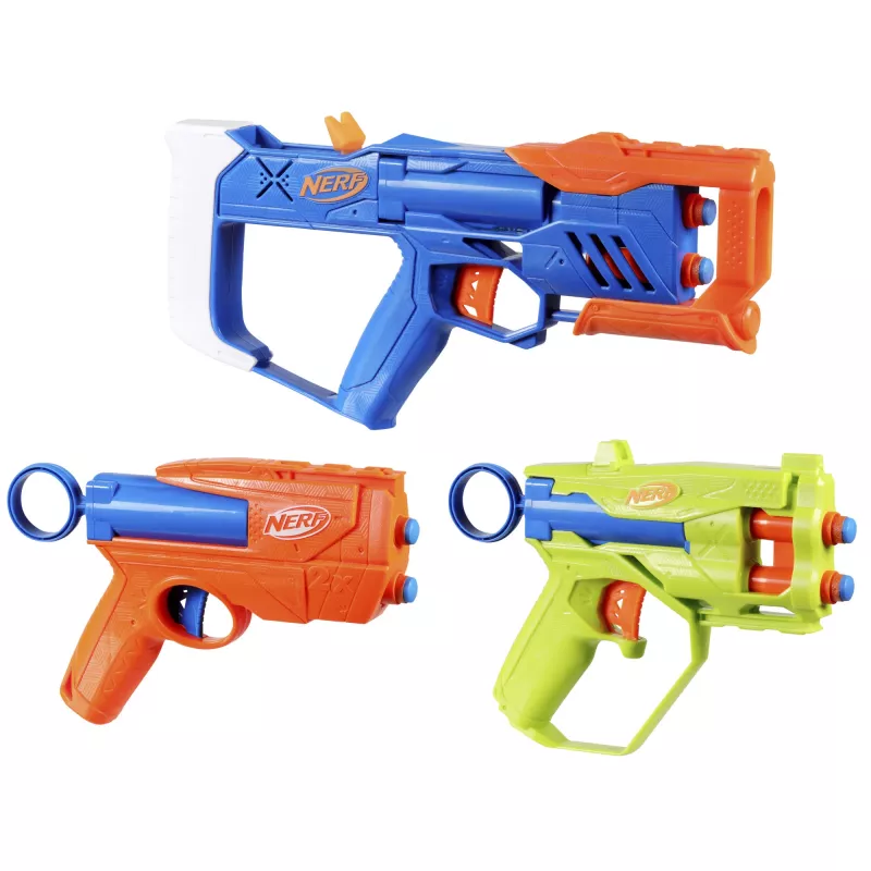 Nerf N Series Triple Action Pack, παιχνίδι blaster, 8 ετών