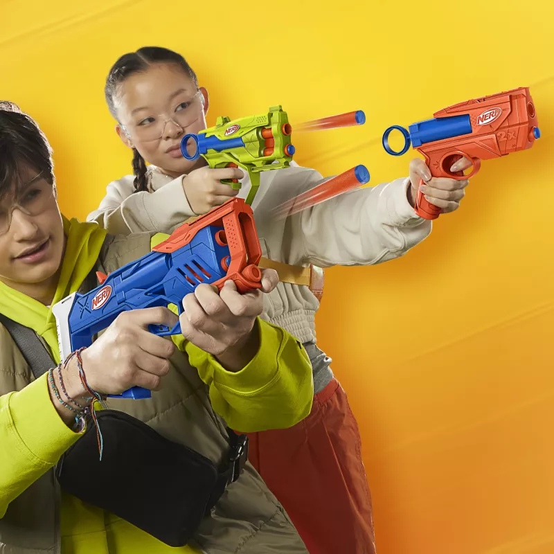 Nerf N Series Triple Action Pack, παιχνίδι blaster, 8 ετών