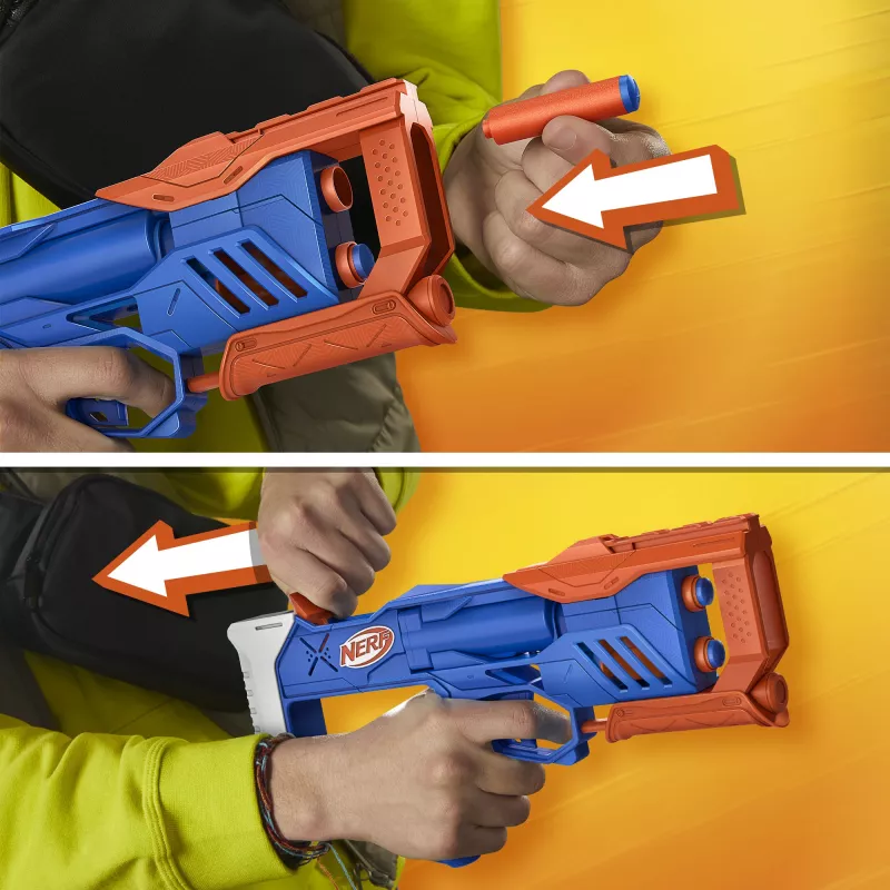 Nerf N Series Triple Action Pack, παιχνίδι blaster, 8 ετών