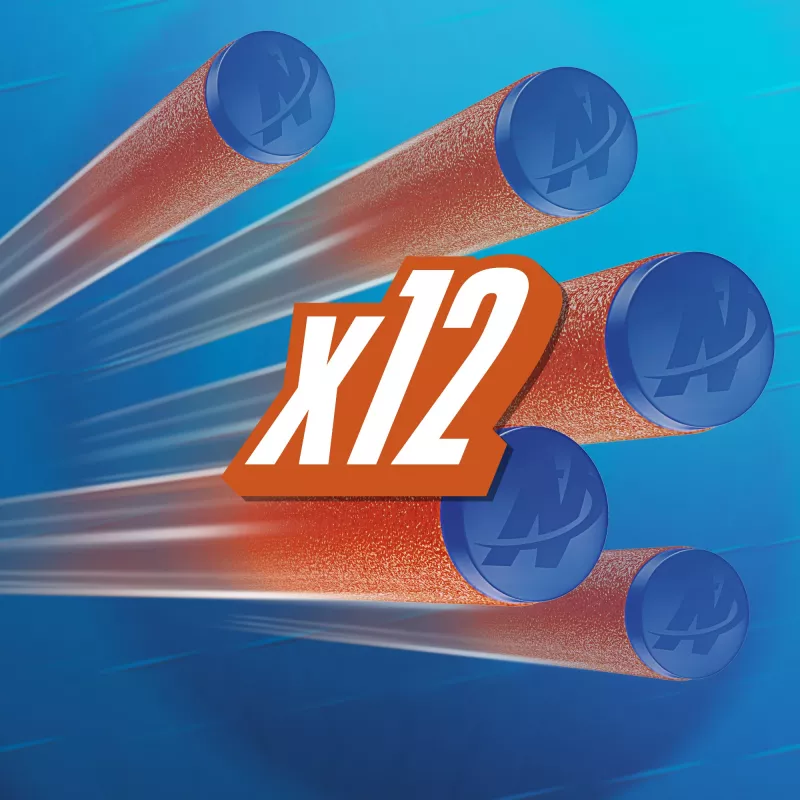 Nerf N Series Triple Action Pack, παιχνίδι blaster, 8 ετών