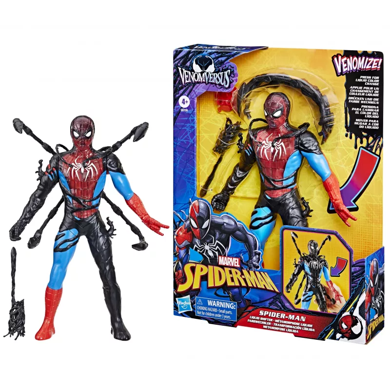 Marvel Spider-Man VenomVersus Spider-Man, 4 ετών, μαύρο, μπλε, κόκκινο