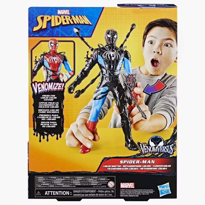 Marvel Spider-Man VenomVersus Spider-Man, 4 ετών, μαύρο, μπλε, κόκκινο