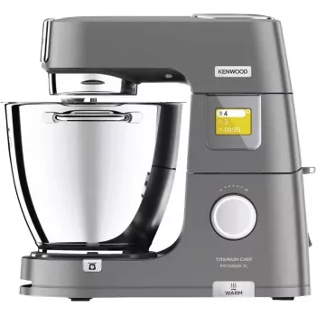 Κουζινομηχανή Kenwood KWL90.164SI — 1400 W, μπολ ανοξείδωτου χάλυβα 7 L, ασημί, ενσωματωμένη ζυγαριά