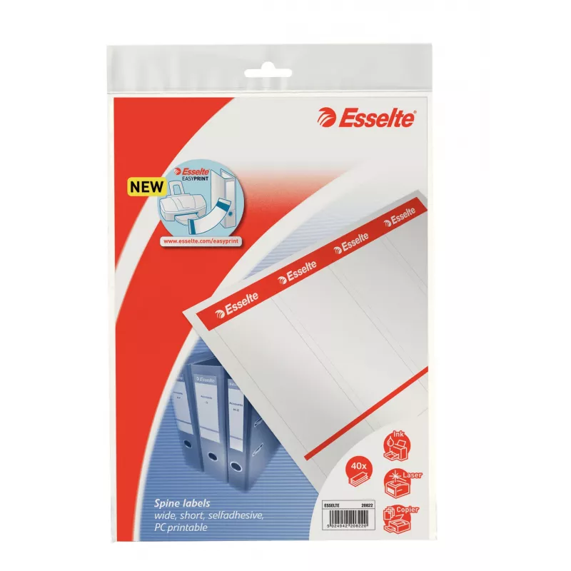 Esselte 20822 Ετικέτα μέσων αποθήκευσης