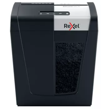 Rexel Secure MC6 Whisper-Shred καταστροφέας εγγράφων μικροκοπής P5, μικροκοπή, 2 x 15 mm, 18 L, 175 φύλλα, 55 dB, κουμπιά
