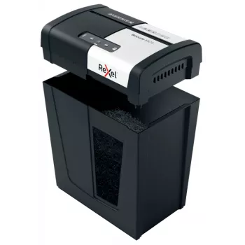 Rexel Secure MC6 Whisper-Shred καταστροφέας εγγράφων μικροκοπής P5, μικροκοπή, 2 x 15 mm, 18 L, 175 φύλλα, 55 dB, κουμπιά