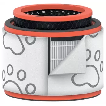 Leitz Pet 3-in-1 φίλτρο HEPA τυμπάνου για TruSens Z-2000 / Z-2500 μεσαίο καθαριστή αέρα