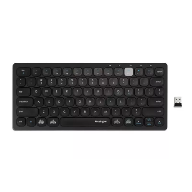 Kensington K75502ES πληκτρολόγιο Universal RF Wireless + Bluetooth QWERTY ισπανικό μαύρο