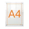 Nobo Premium Plus A4 διαφανές ακρυλικό πλαίσιο τοίχου για αφίσες