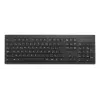 Kensington K75561BE, πλήρες μέγεθος (100%), ασύρματο, RF Wireless, μεμβράνης, AZERTY, μαύρο