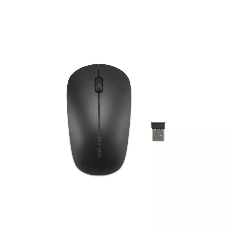 Kensington K75562BE, ασύρματο, RF Wireless, μεμβράνης, AZERTY, μαύρο, περιλαμβάνεται ποντίκι