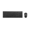 Kensington K75562BE, ασύρματο, RF Wireless, μεμβράνης, AZERTY, μαύρο, περιλαμβάνεται ποντίκι